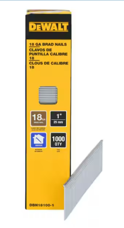 DEWALT 18 GA Brad Nails