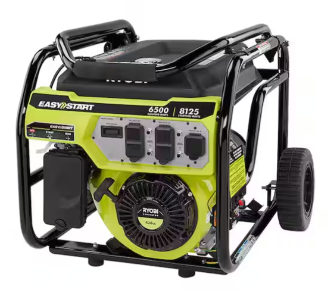 Ryobi 6500-Watt Portable Generator