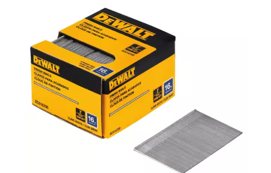 DEWALT 16 Gauge Finish Nails