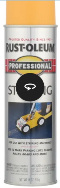 Rust-Oleum Professional Striping Spray Paint