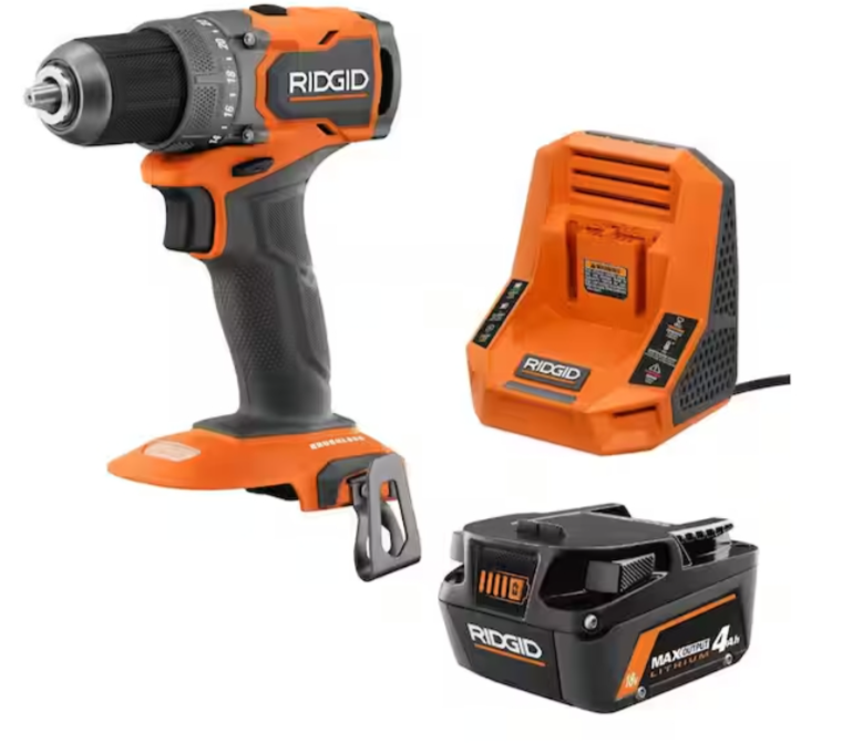 RIDGID Cordless Drill Kit