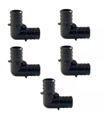 Barbed Elbow Connectors 5-Pack
