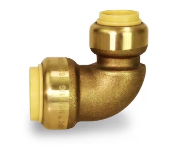 Brass Push-to-Connect Elbow