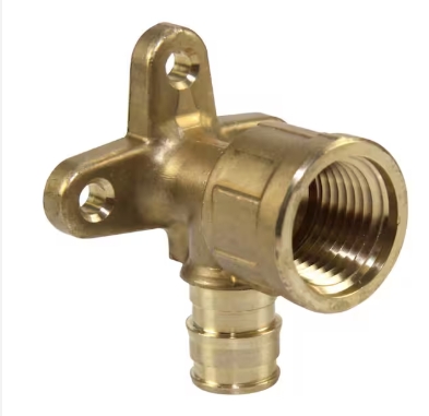 Brass PEX Drop Ear Elbow
