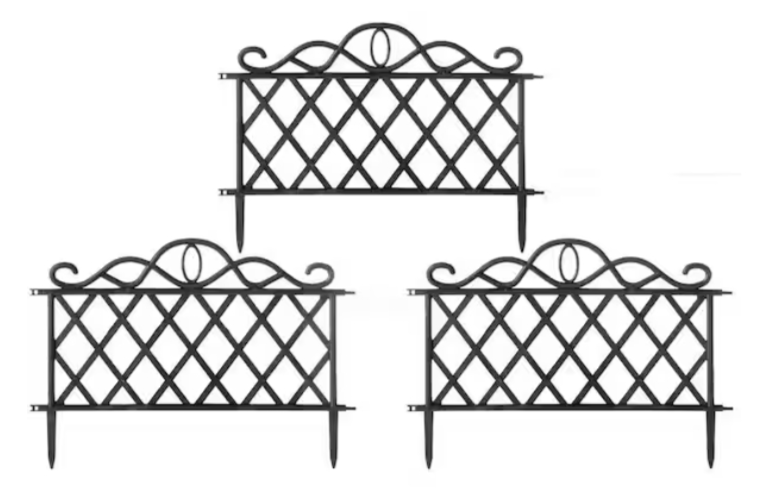 Decorative Garden Fence Set