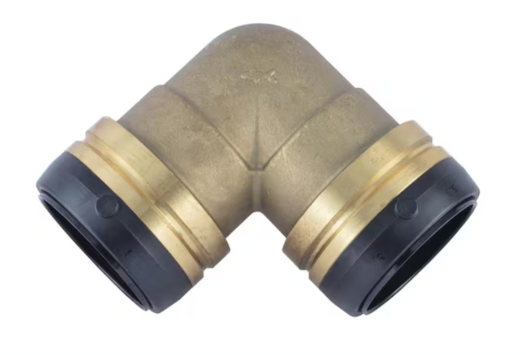 Brass Push-to-Connect 90° Elbow