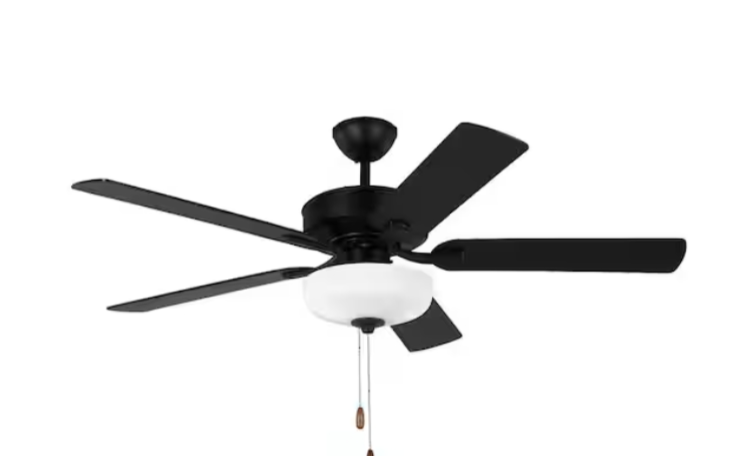 Modern Black Ceiling Fan