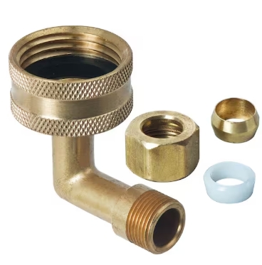 Brass Garden Hose Elbow Adapter Kit