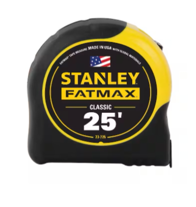 Stanley FatMax Classic 25' Tape Measure