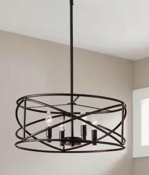 Modern Industrial Chandelier