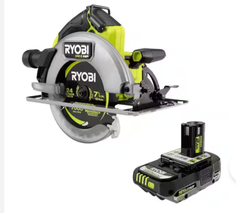 RYOBI ONE+ 18V Cordless Circular Saw Kit