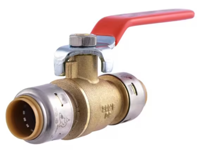 Brass Ball Valve with Press Fittings