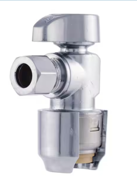 Angle Valve Chrome-Plated