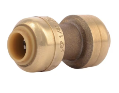 Brass Push-to-Connect Coupling