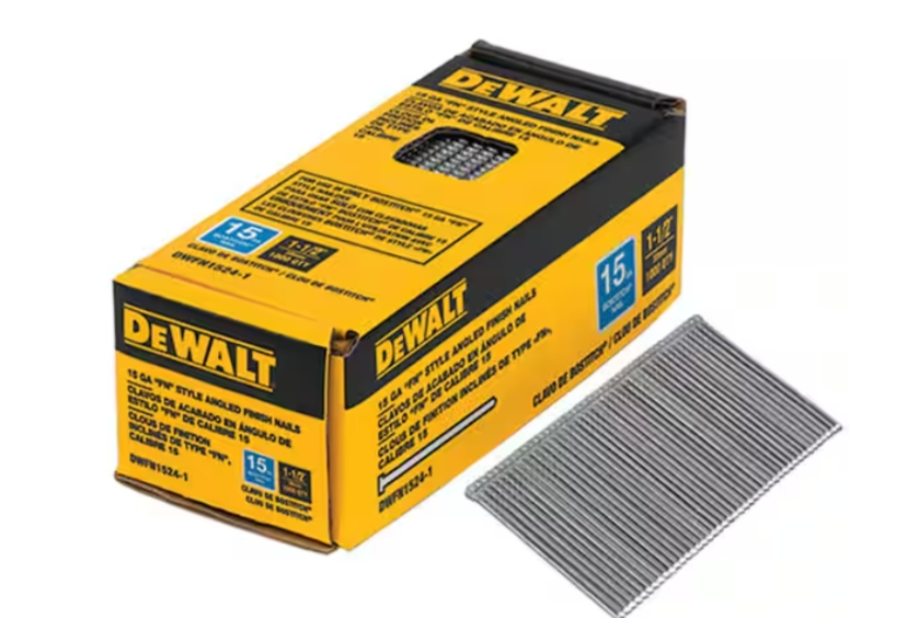 DEWALT 15-Gauge Finish Nails