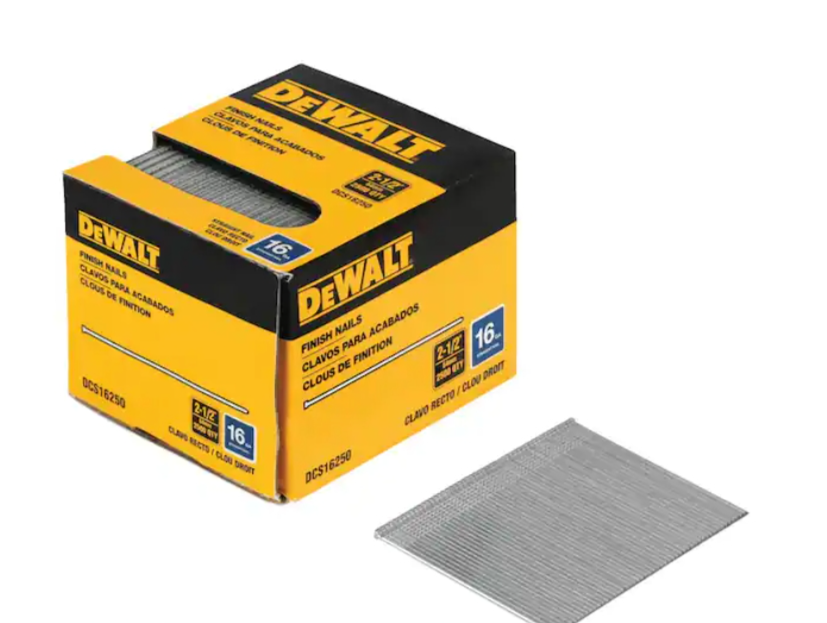 DEWALT 16 Gauge Finish Nails