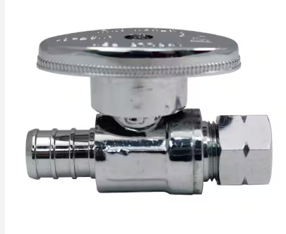 Chrome Angle Stop Valve