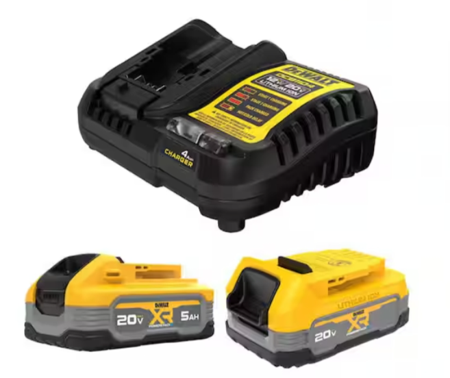 DEWALT 20V XR Battery & Charger Kit