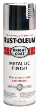 Rust-Oleum Bright Coat Metallic Finish