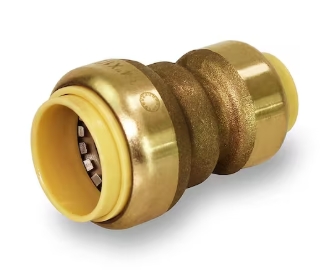 Push-to-Connect Brass Coupling