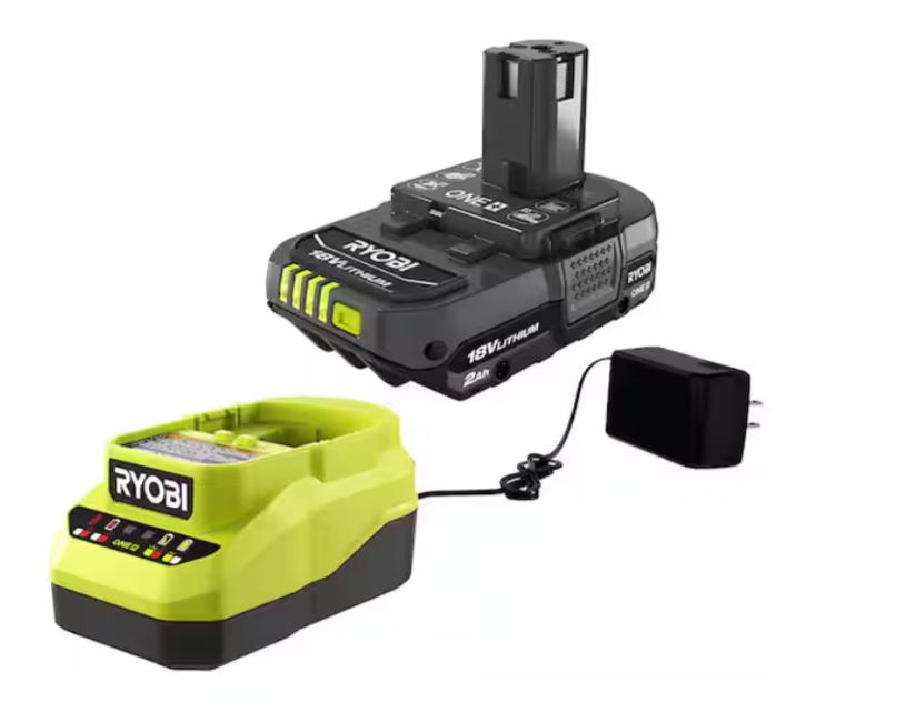 Ryobi 18V Lithium Battery & Charger Kit