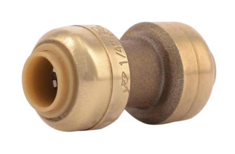 Brass Push-to-Connect Coupling