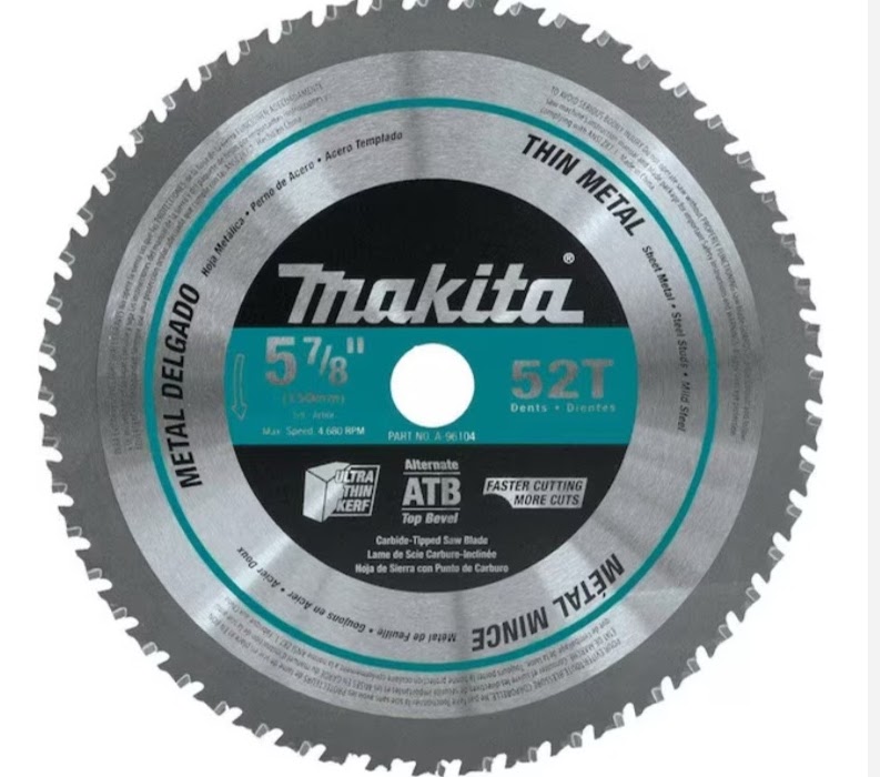 Makita 5-7/8" 52T Thin Metal Saw Blade