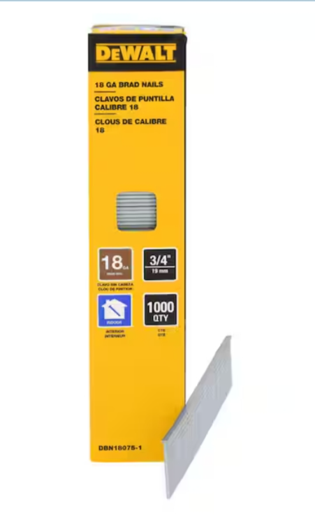DEWALT 18 Gauge Brad Nails