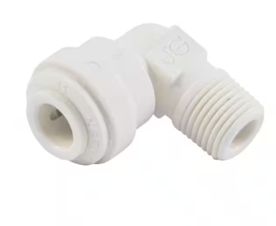 Plastic Push-to-Connect Elbow Fitting