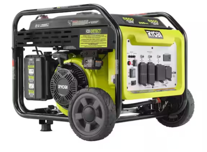 Ryobi 6500 Watt Portable Generator