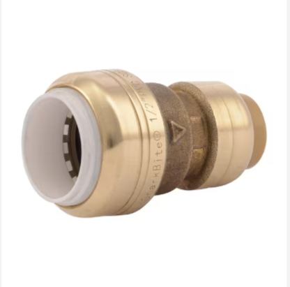 Brass Push-to-Connect Coupling