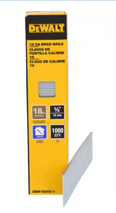 DEWALT 18 GA Brad Nails