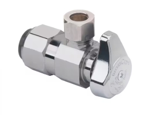 Chrome Angle Stop Valve