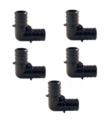 Barbed Elbow Connectors - 5 Pack