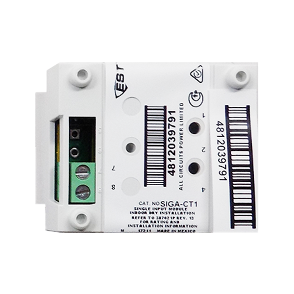 Edwards EST SIGA-CT1 Single Input Module