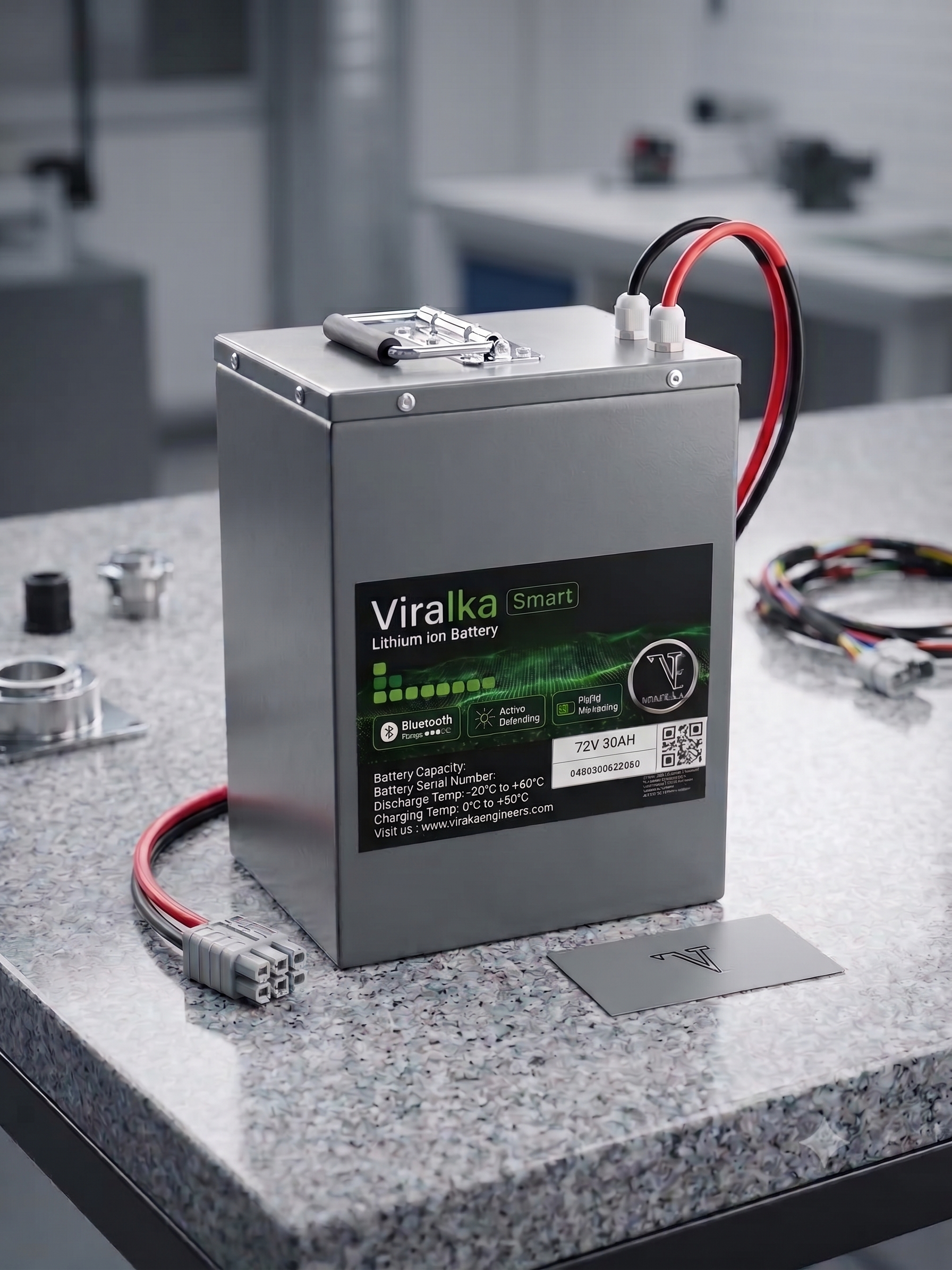 Viralka Smart Lithium Ion Battery 72V30Ah