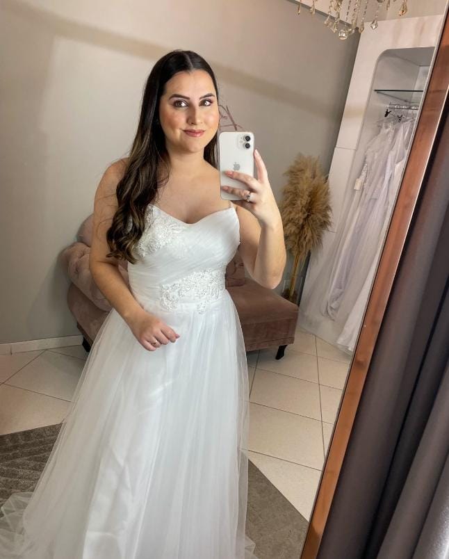 Vestido de Noiva Tamanho M
