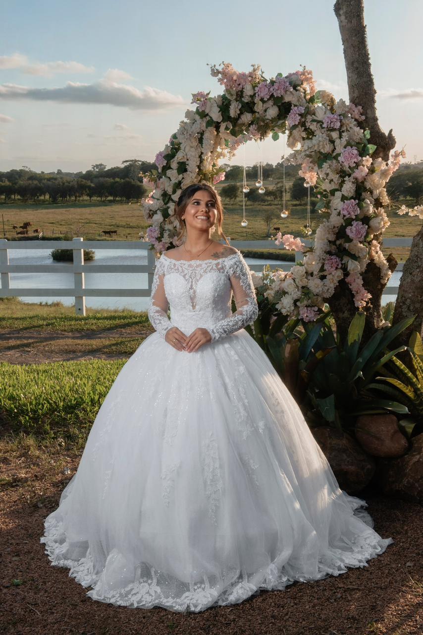 Vestido de Noiva Tamanho P