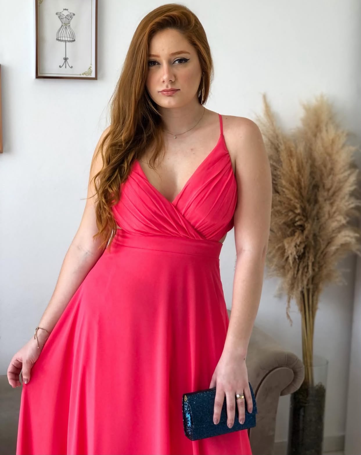 Vestido Rosa Pink Tamanho P