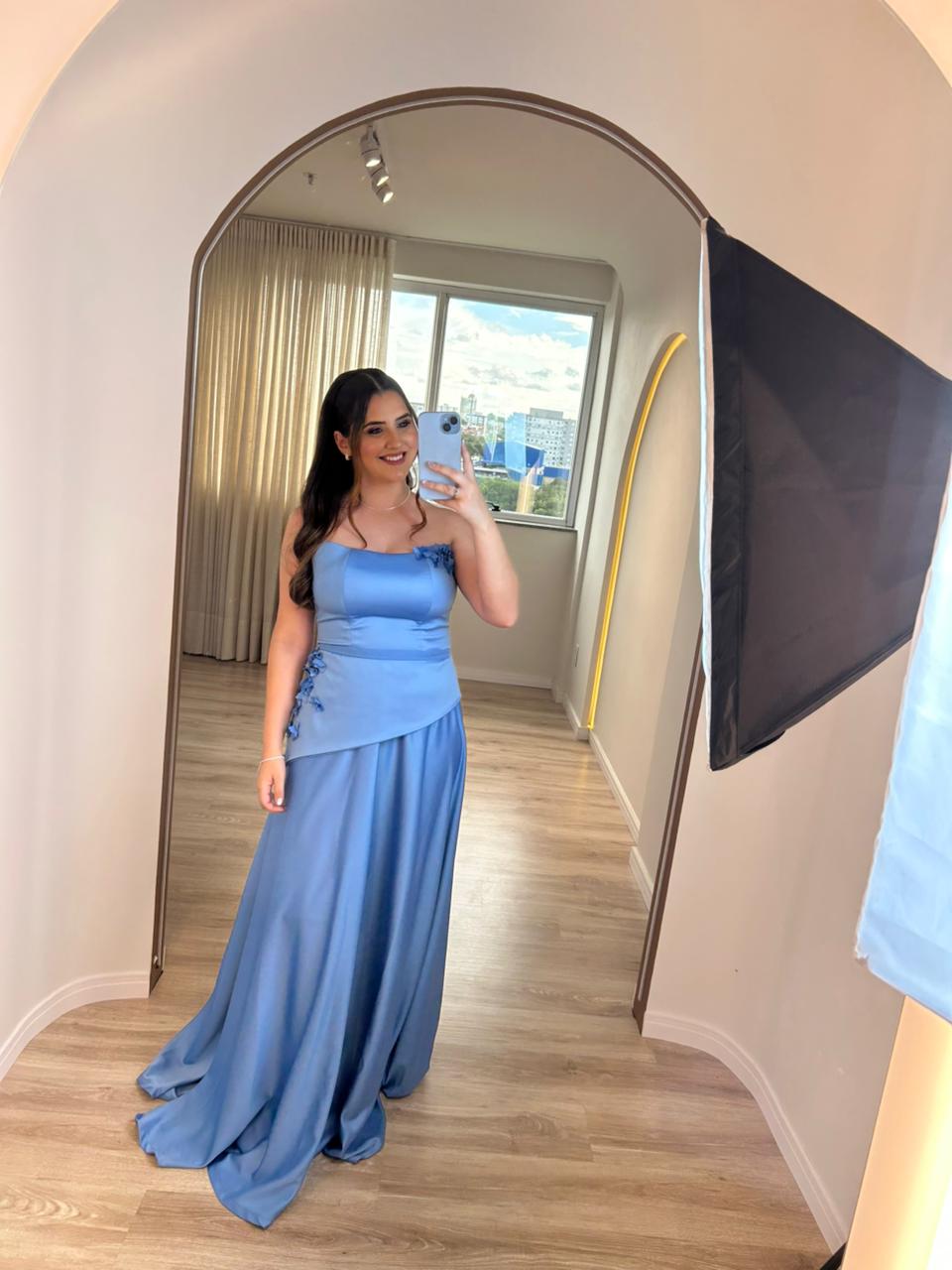 Vestido Azul Serenity tamanho M