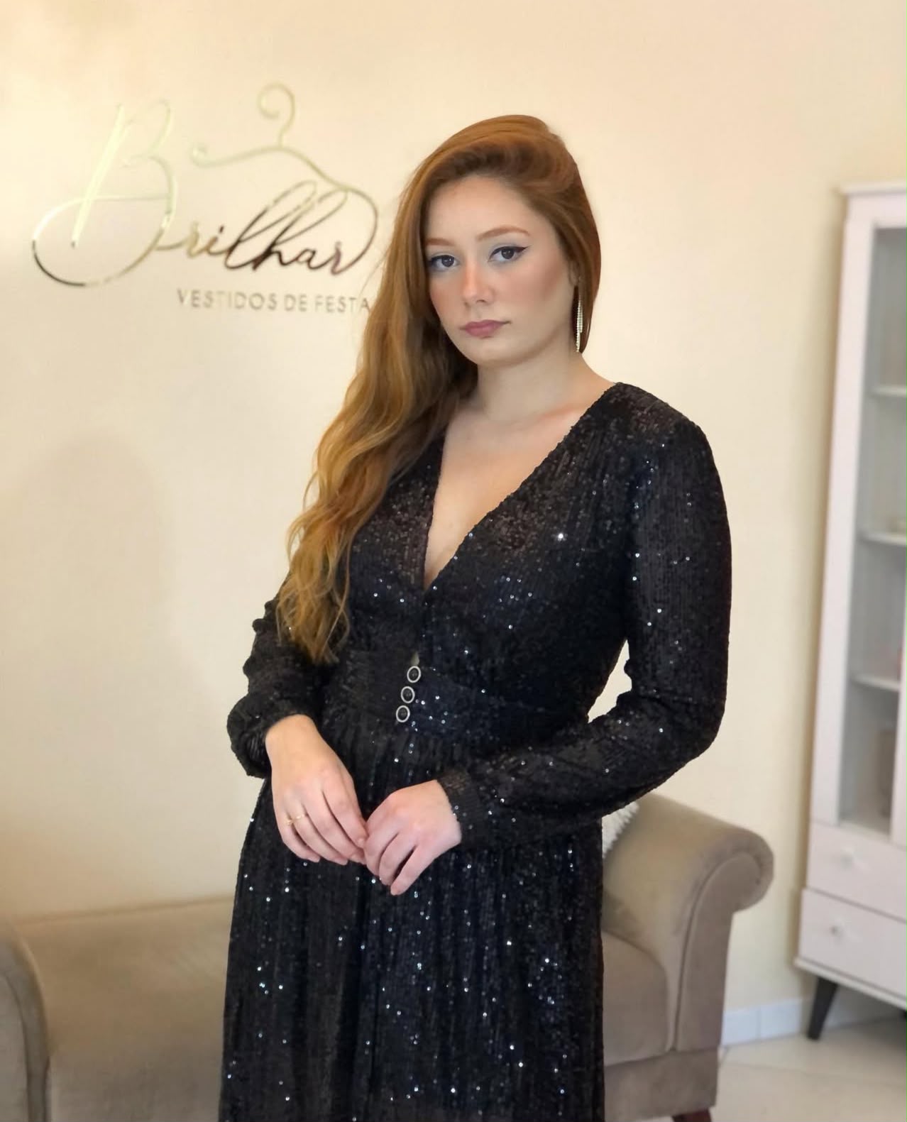 Vestido Preto Tamanho G