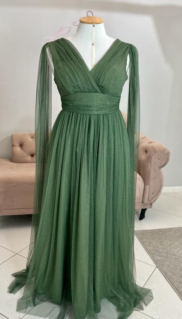 Vestido Verde Oliva Tamanho GG