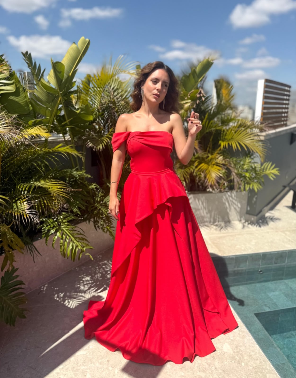 Vestido Vermelho tamanho M