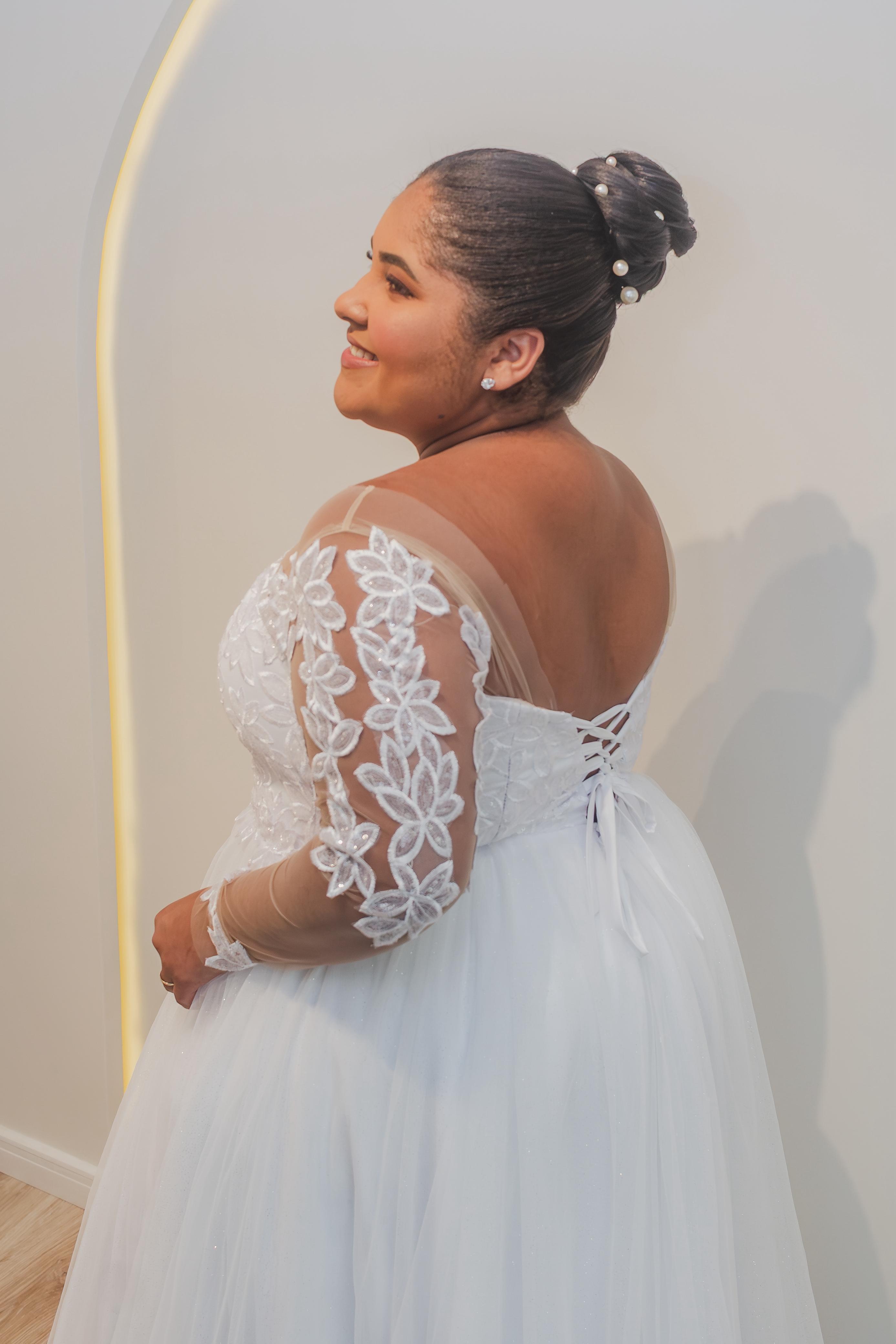 Vestido de Noiva Tamanho 50