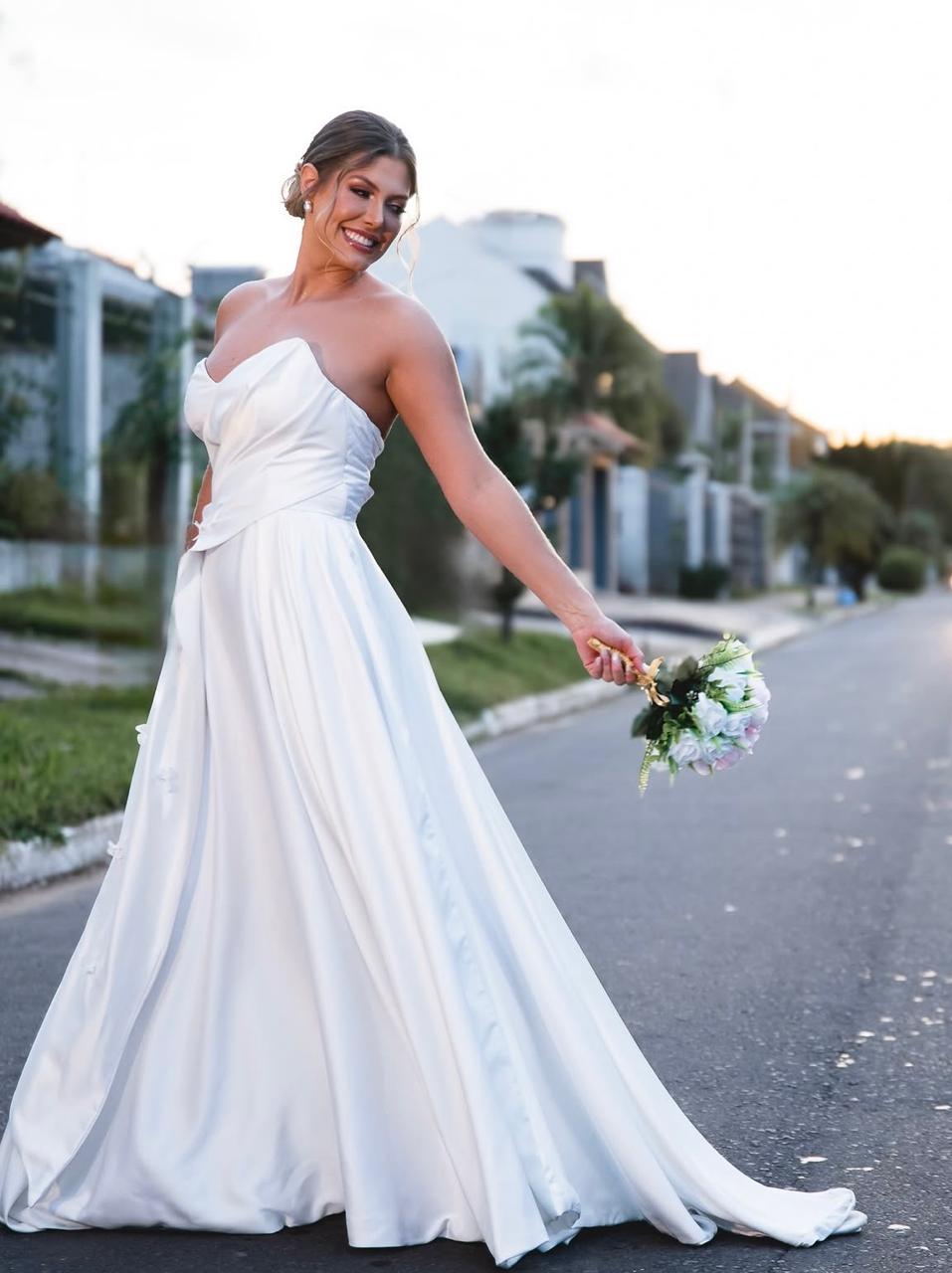Vestido de Noiva Tamanho M