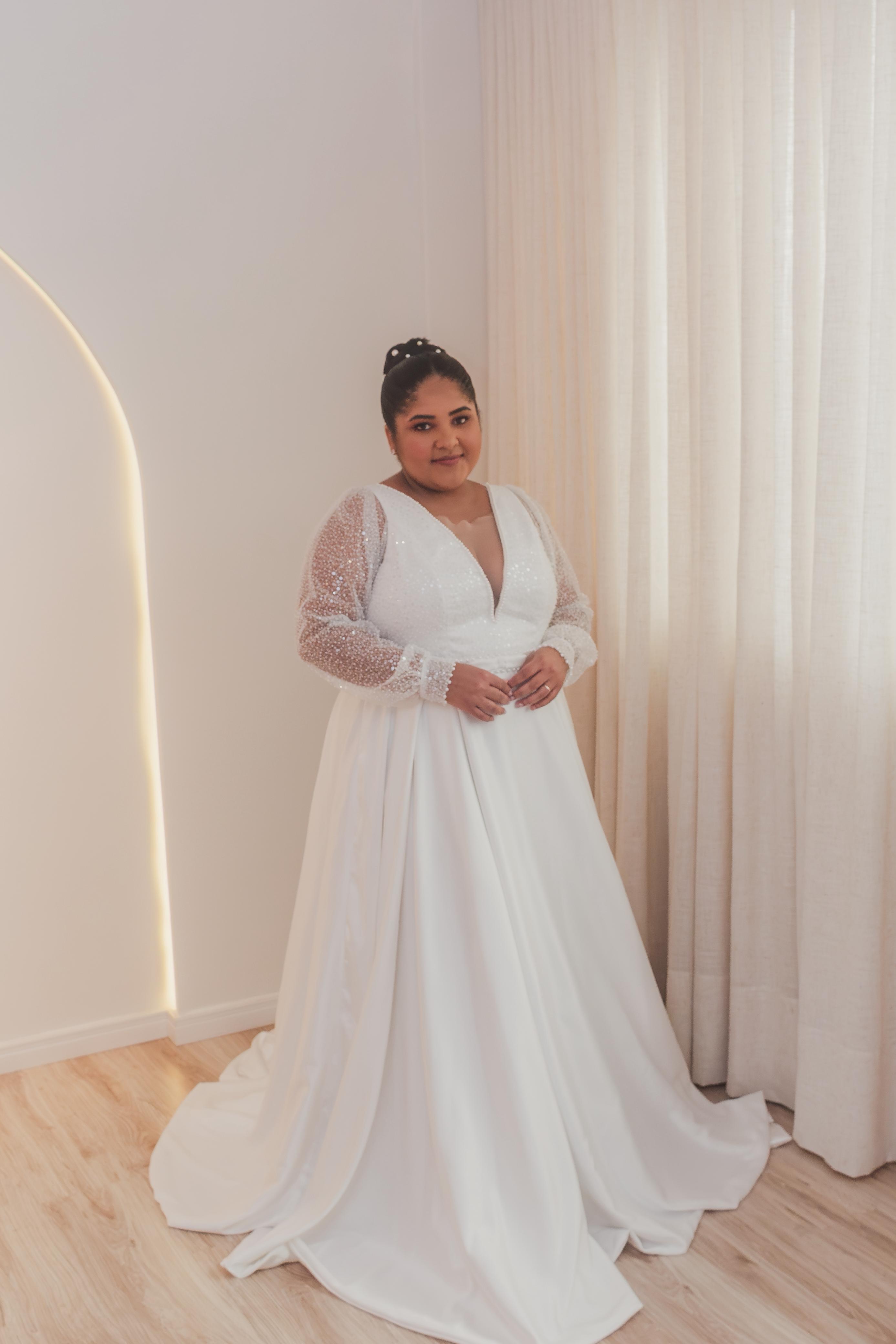 Vestido de Noiva Tamanho 50