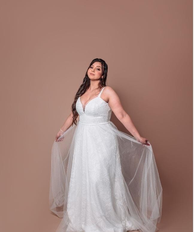 Vestido de Noiva Tamanho GG