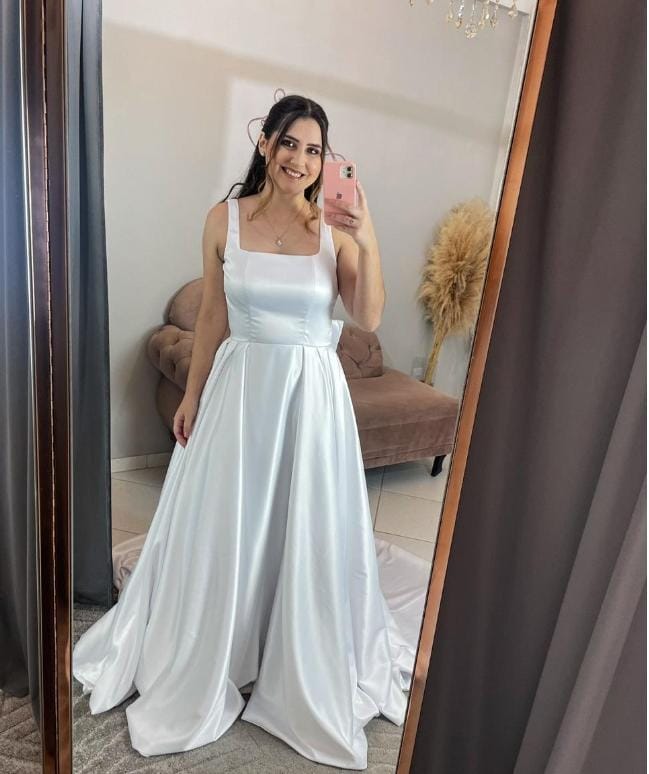 Vestido de Noiva Tamanho M 