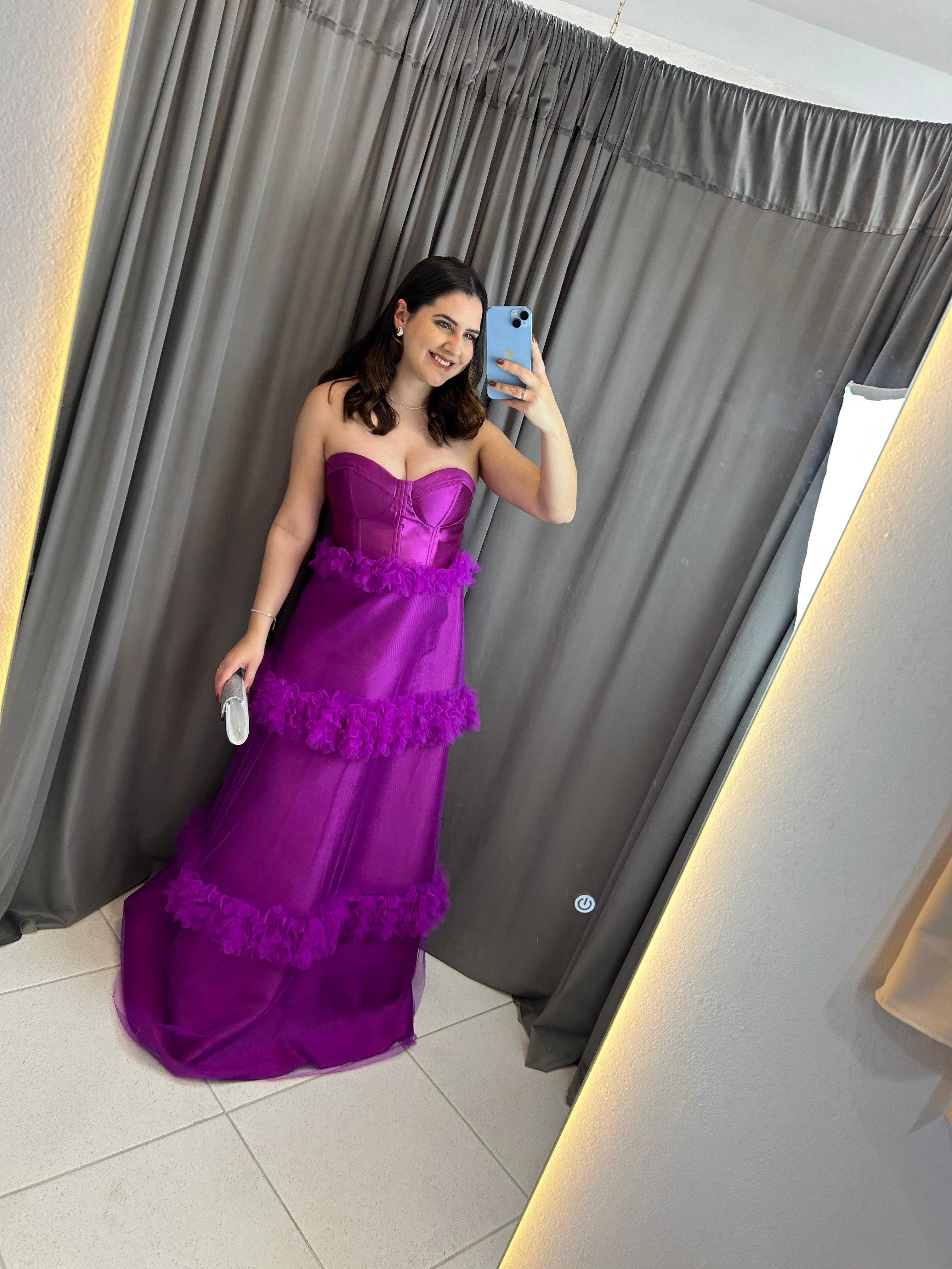 Vestido Violeta tamanho M