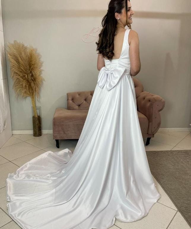 Vestido de Noiva Tamanho M 